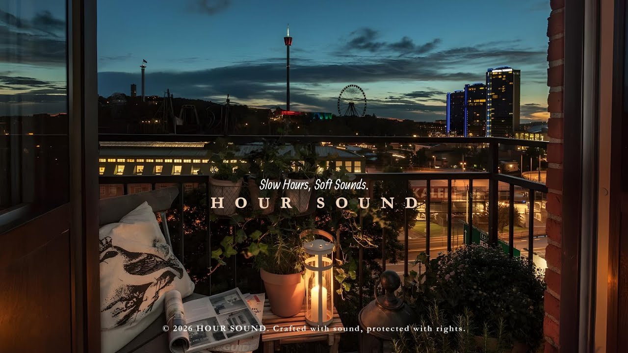 playlist ∙ Relaxing Jazz | 불빛 위 도시의 감성 시간 | HOUR SOUND