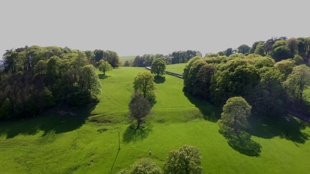 River Hodder Forest of Bowland 4K Drone footage DJI Mavic PRO 2