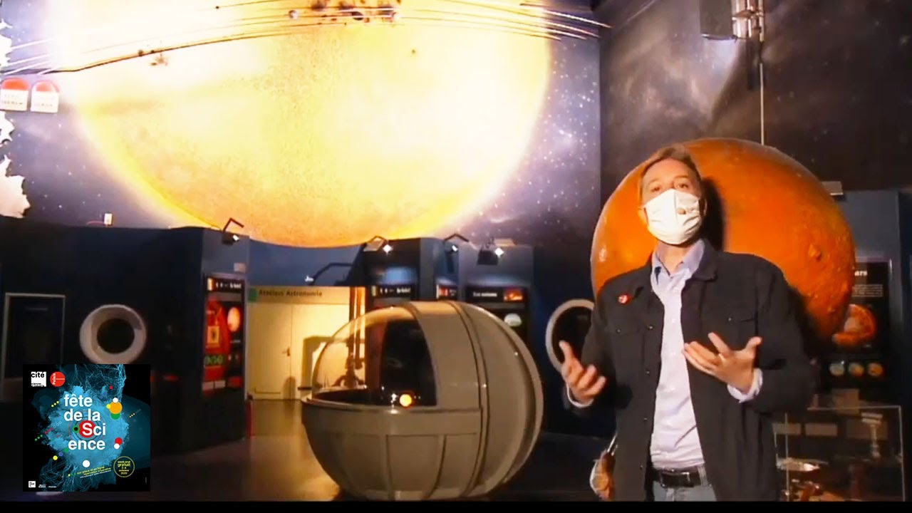 Visite guidée de la salle des planètes du Palais de la découverte