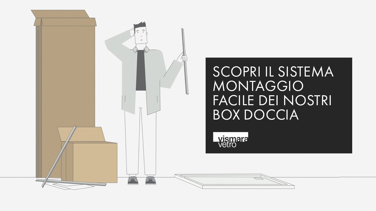 Sistema Montaggio Facile (SMF): l'innovazione brevettata per installare la cabina doccia