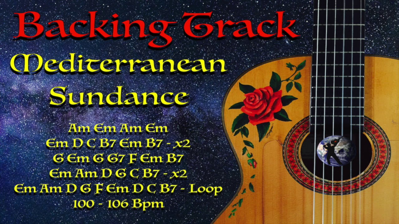 Backing Track - Mediterranean Sundance - Flamenco Gipsy