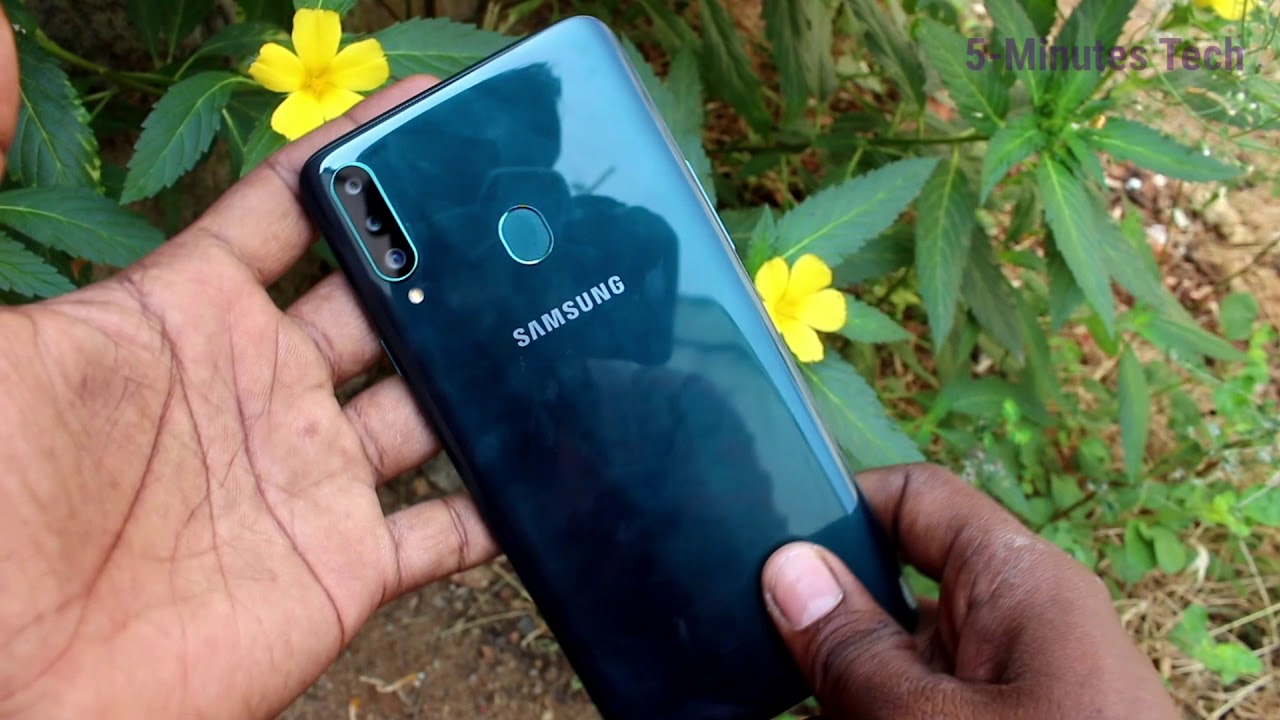 How to hide notch display in Samsung Galaxy A20s