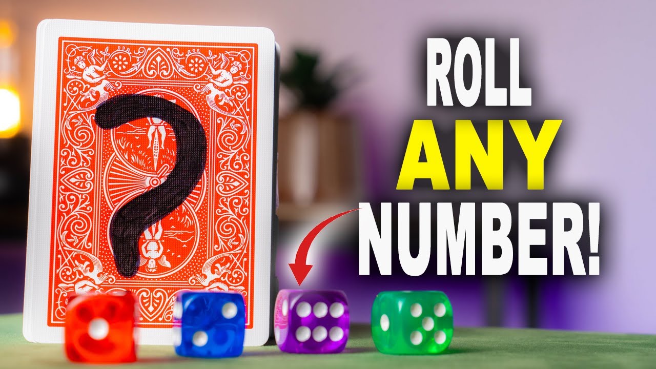 CRAZY Self-Working Card Trick Using DICE! - Tutorial