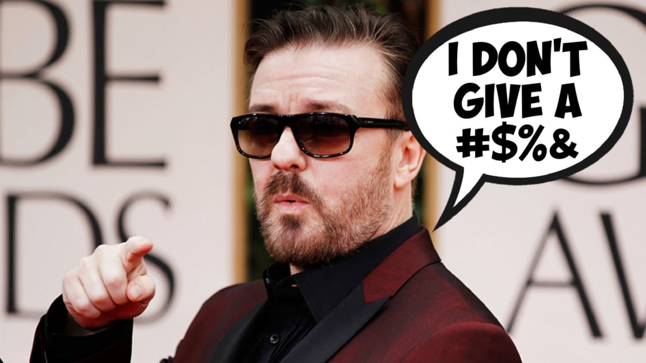 Ricky Gervais gives W0KE Hollywood the finger! Already getting backlash!?
