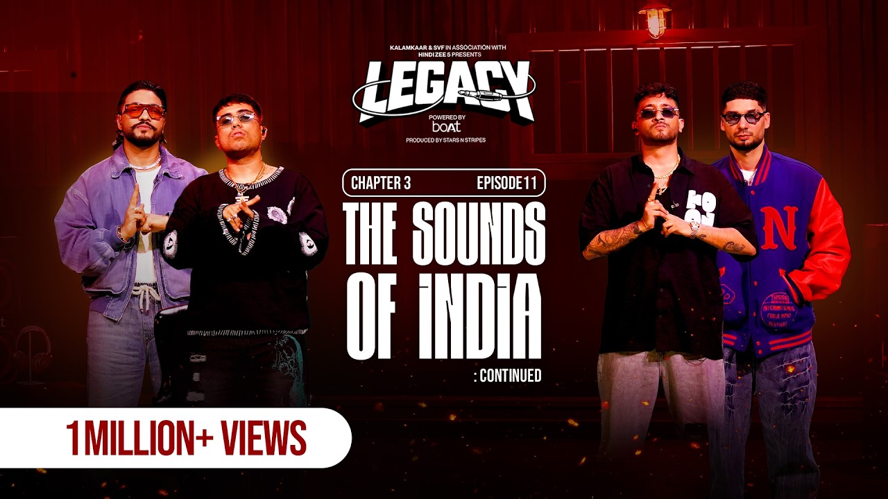LEGACY EP 11 | THE SOUNDS OF INDIA: CONTINUED | @raftaarmusic x @KRSNAOfficial