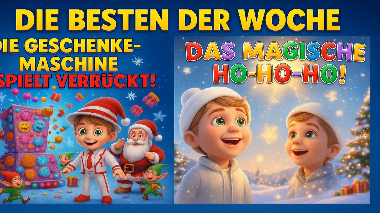 Das Beste der Woche! 🎅 Ein lustiges Weihnachtslied f&uuml;r Kinder 🎄🎶