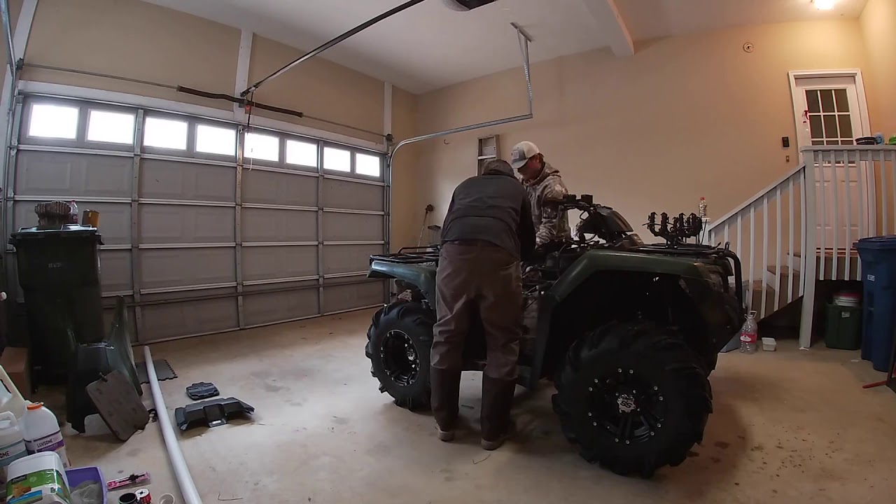 How to snorkel a Honda 420 rancher