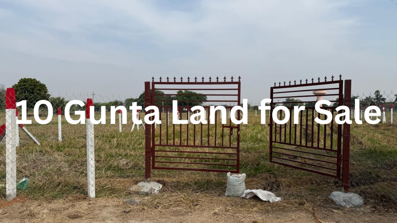 10 Guntas Land for Sale Near Hyderabad–Warangal Highway! Clear Title & Fenced!