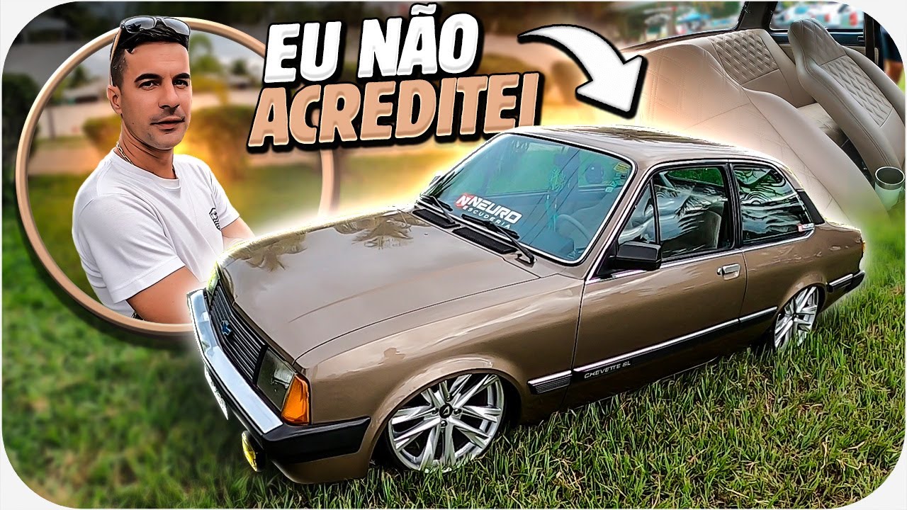 DESTE ESTADO EU NUNCA VI - ELE ESTÁ COM UMA RARIDADE - Chevette 86 | SPARRADOS