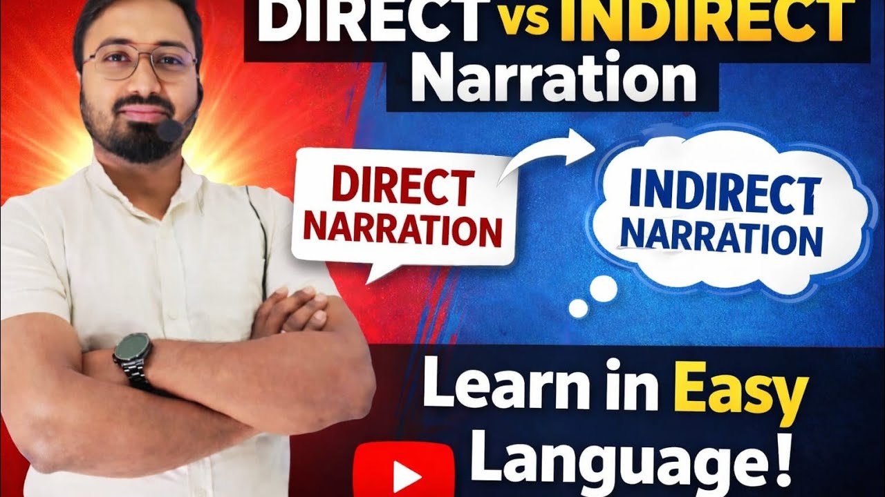 Narration Rules Made Easy 😍 | Direct से Indirect बनाने की सबसे आसान ट्रिक #viral 