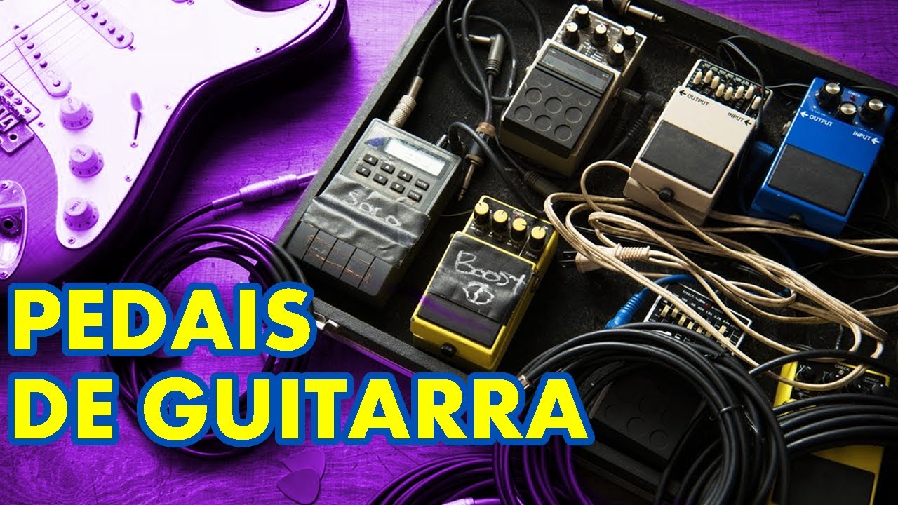 Para que serve pedal de guitarra?