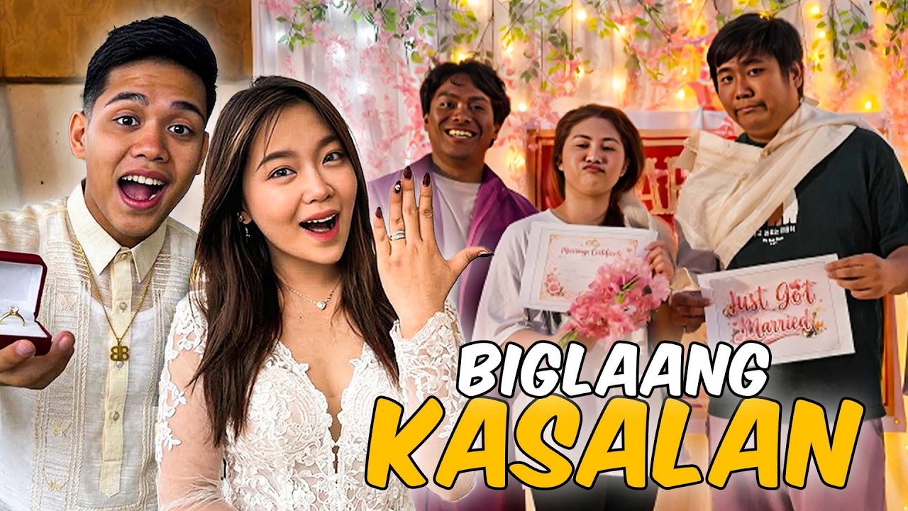 Biglaang KASAL sa BG HOUSE