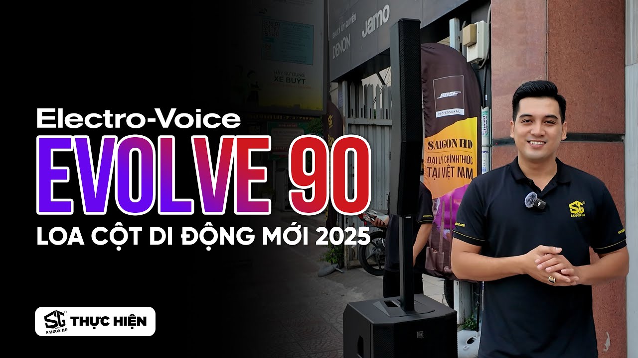Đánh giá Electro-Voice Evolve 90: Loa Column Array cho các sân khấu, phòng trà, Karaoke đỉnh cao