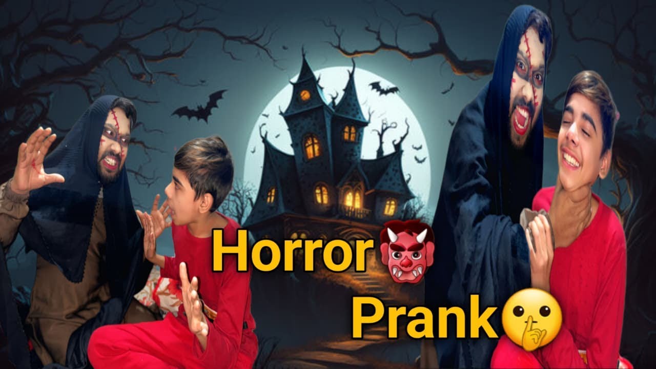Horror👹Prank😱Brother in Law k sth🤫Bacha rony lag gya 😭