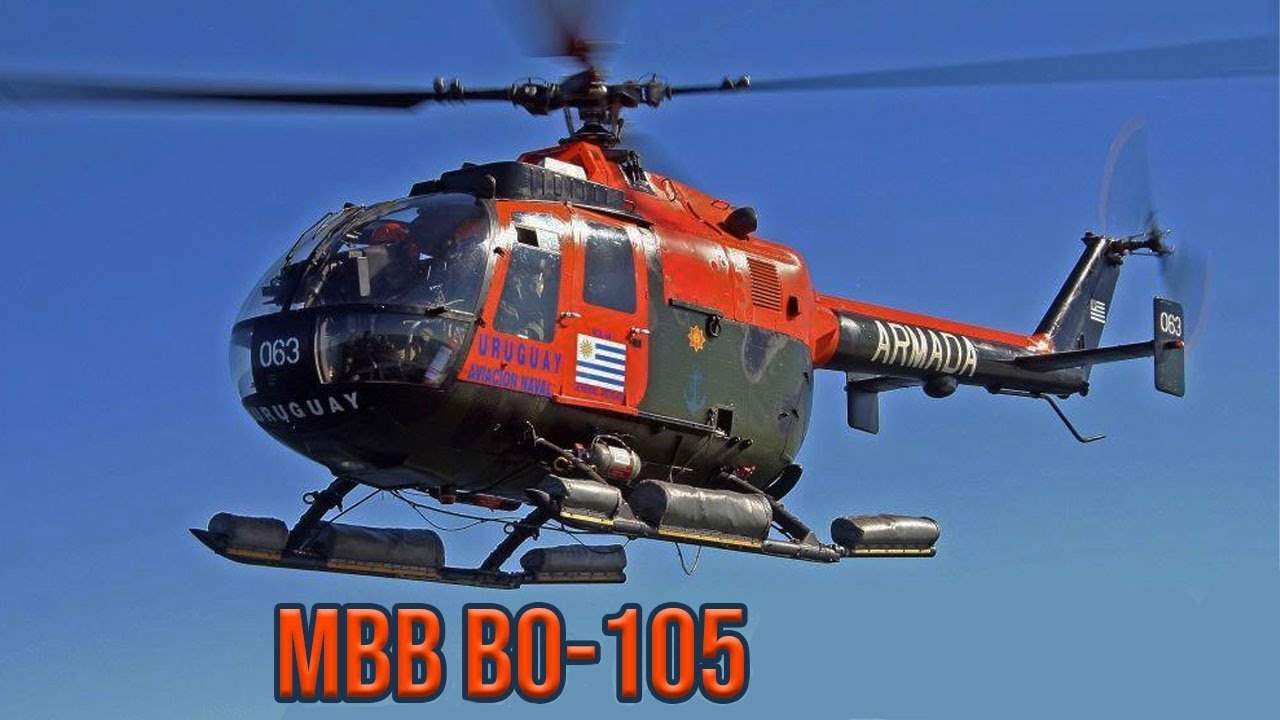 MBB BO-105 y su gran versatilidad