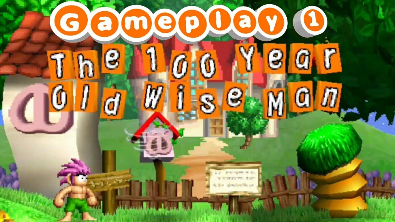 Tomba! The 100 Year Old Wise Man PS1 Gameplay