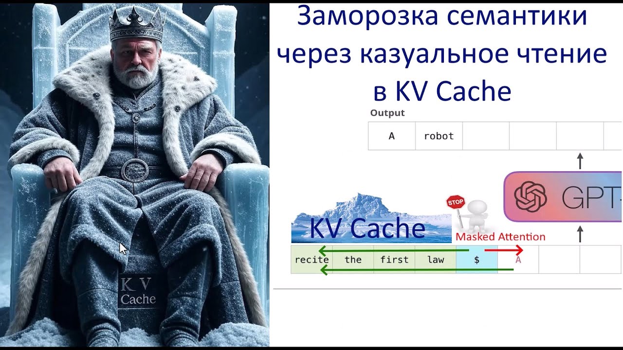 How Your Words Freeze in GPT or KV Cache in 5 Minutes