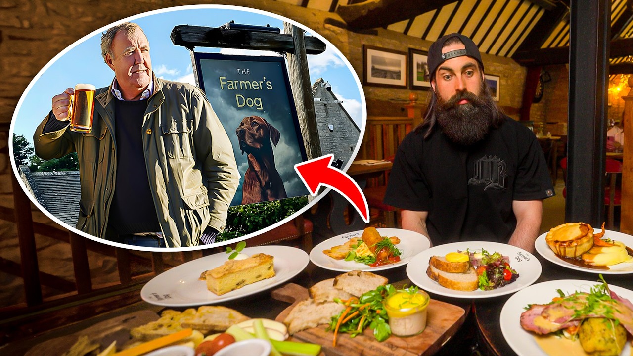 I ATE LIKE A PIG AT JEREMY CLARKSON'S FARM