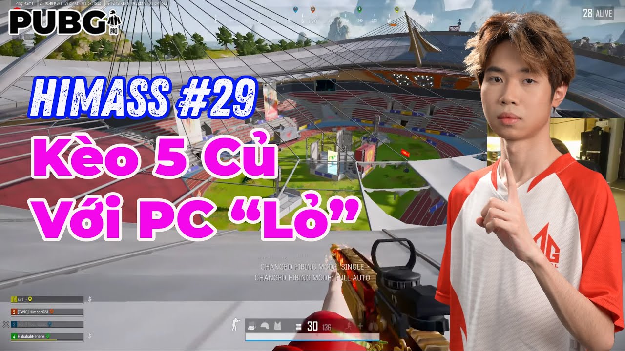 PUBG PC I AGG_Himass #29 I Kèo Top1 23Kill cùng SirT, Destroyy, Kross