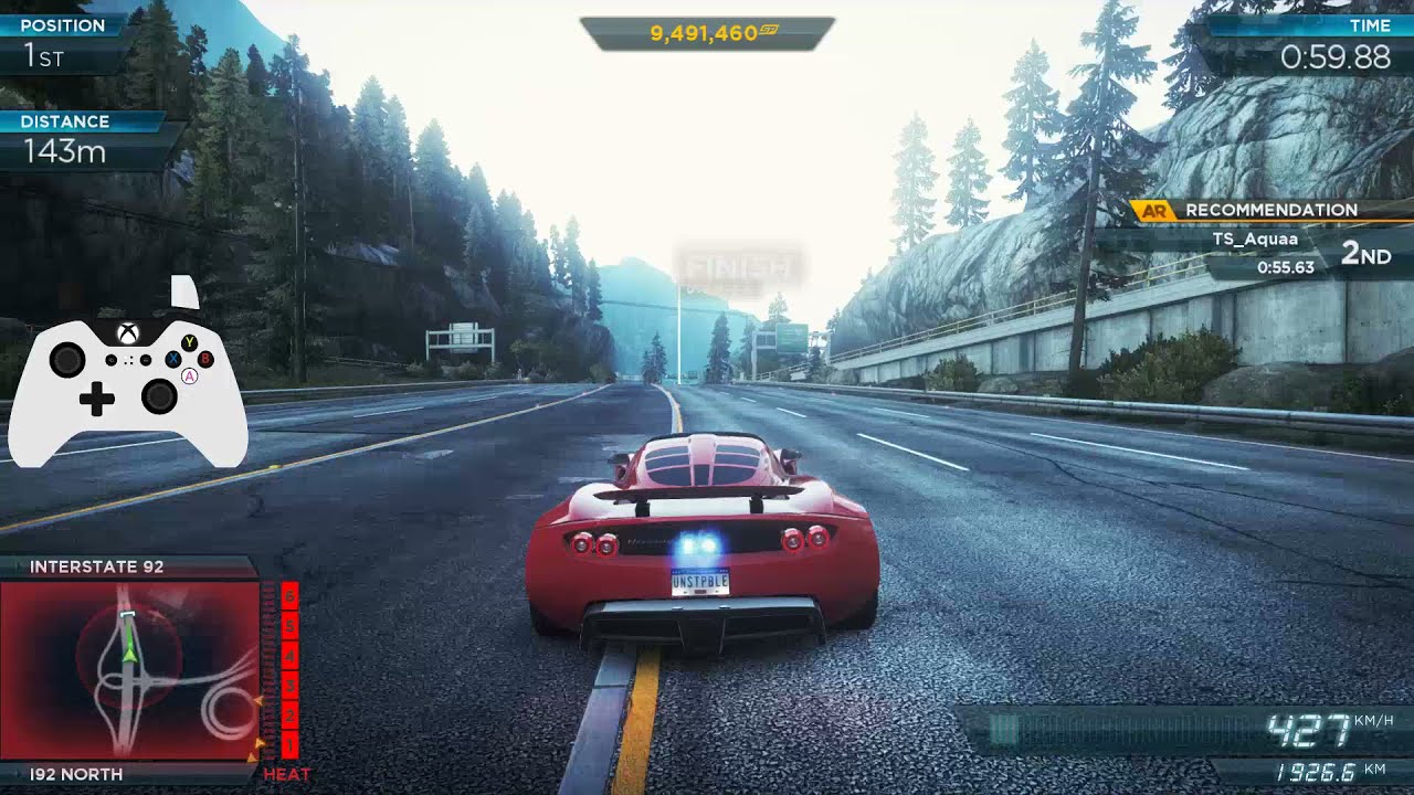 NFSMW 2012 | Trail Blazer | 1:01.05 | World Record | Hennessey Venom GT