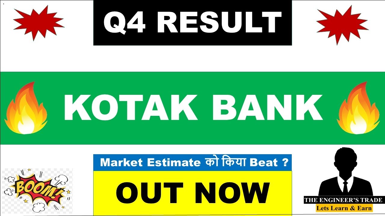 Kotak Bank Q4 Results 2026 | Kotak Bank Results Today | Kotak Bank Share Latest News 