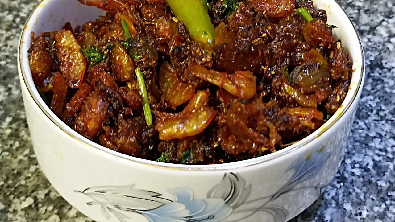 ఎండు రొయ్యల ఫృై//dry prawns fry recipe//endu royyala vepudu recipe@sunitha's recipes