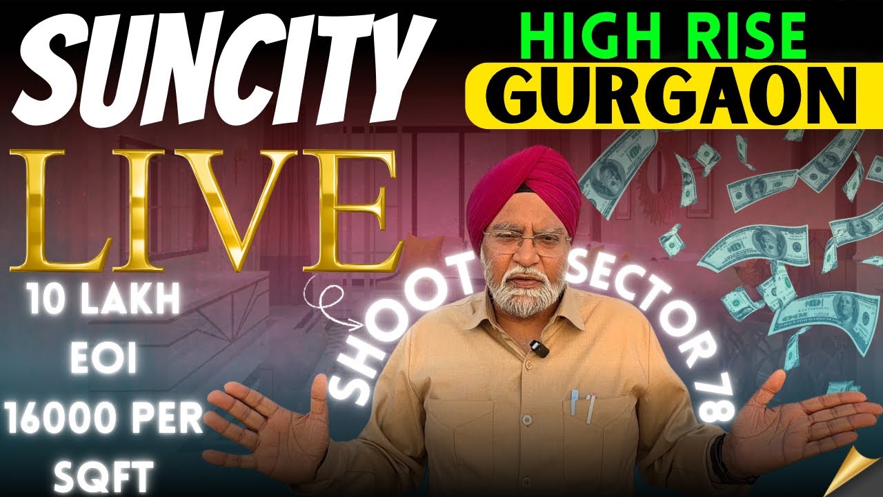 SUNCITY SECTOR 78 GURGAON | LIVE SHOOT.!!