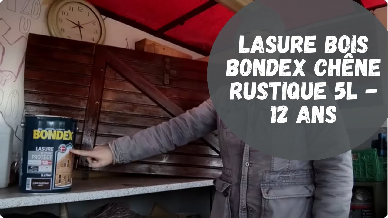 Avis consommateur: Lasure bois Bondex Chêne rustique 5L - 12 ans
