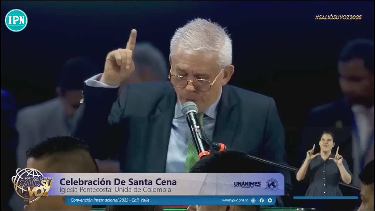 SANTA CENA // CONVENCIÓN IPUC 2025 // PRESIDENTE HECTOR CAMPUZANO