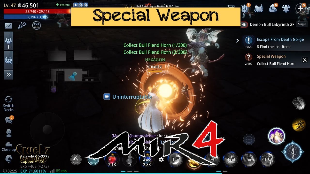 Special Weapon Mir4 Request Mission