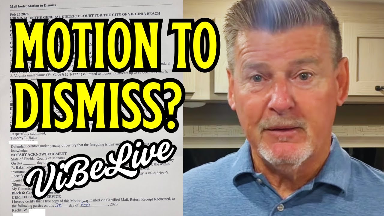 Sarasota Tim sends a &ldquo;legal&rdquo; letter to Life in ViBe...Let's take a look