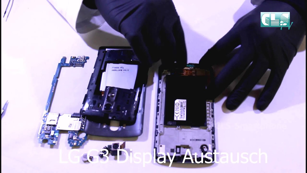 Display Austausch von LG G3 I Display von LG G3 wechseln , reparieren