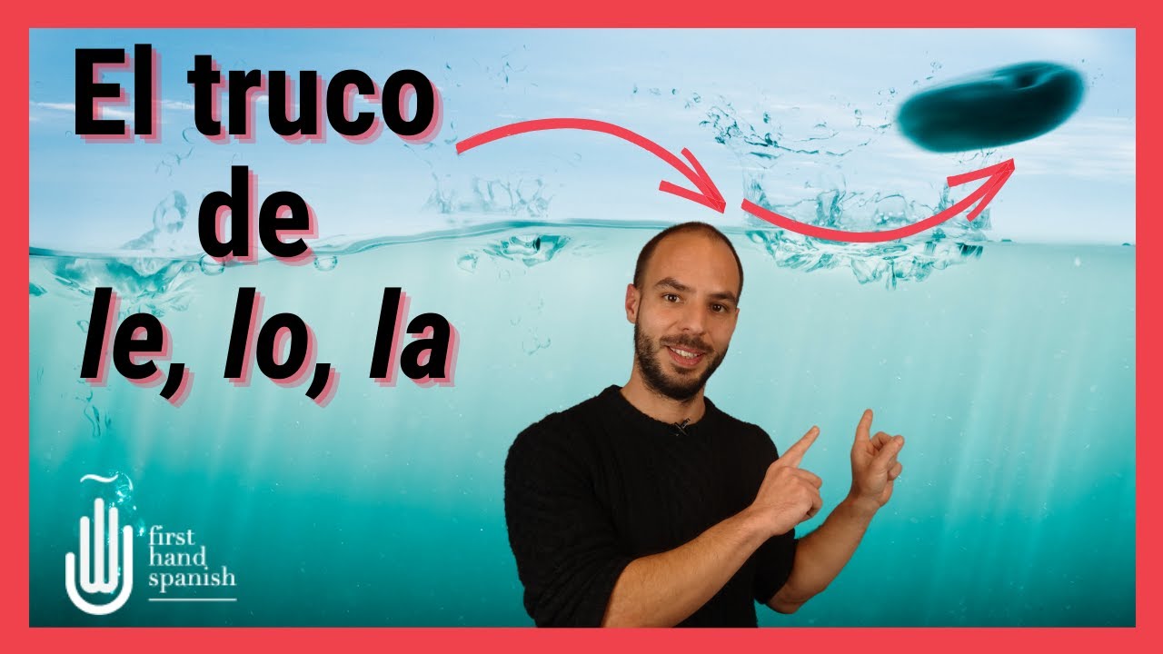 Cuándo usar lo, la, le... (verbos transitivos vs intransitivos)