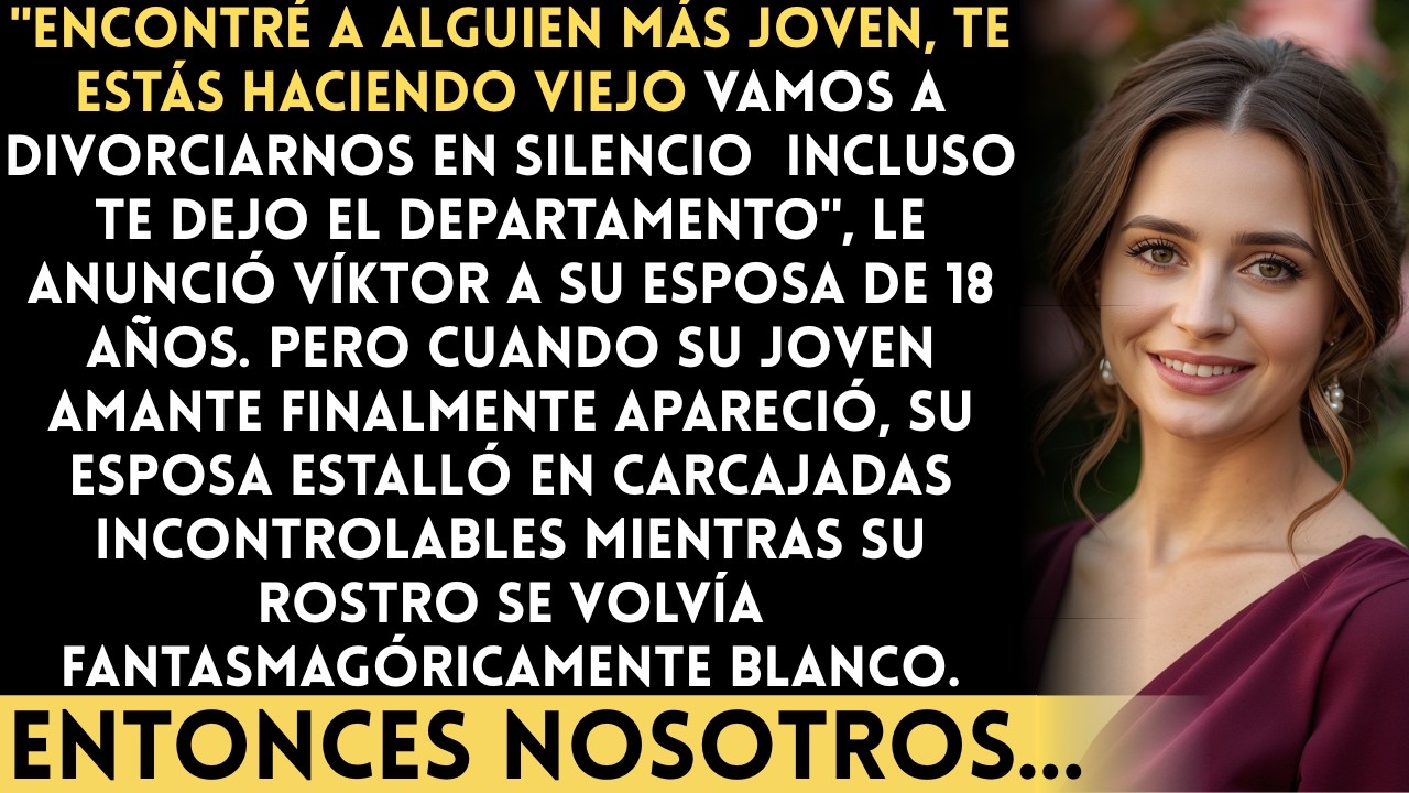 Te estás haciendo viejo, encontré a alguien más joven — Separamos caminos sin drama...