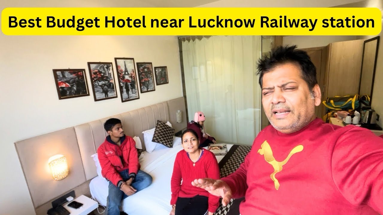 Cheap & Best Hotel Near Lucknow Railway Station || Ecotel  Hotel Charbagh || mnlife family vlog