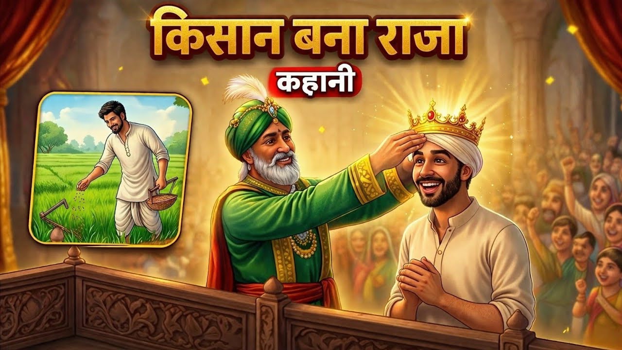राजा और खाली गमले वाले किसान की कहानी || story || moral stories || कहानियाँ