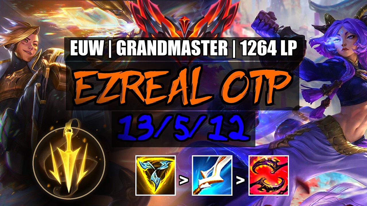 Ezreal OTP vs Yunara/Bard ADC 13/5/12 | EUW Grandmaster 1264LP
