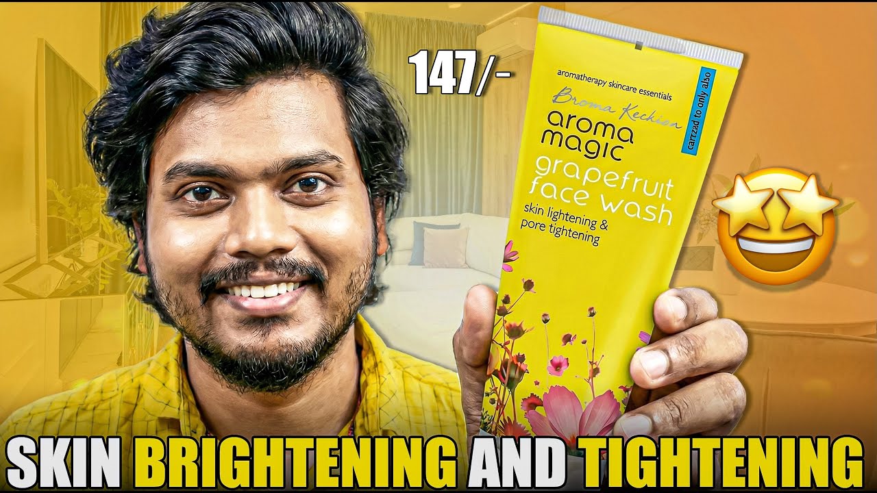 Aroma Magic Grapefruit Face Wash – Budget-Friendly Brightening & Pore-Tightening Cleanser