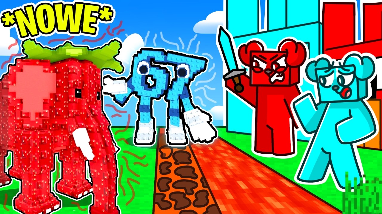 *NOWE* BRAINROTY vs TAJNA BAZA w Minecraft 🍓6️⃣7️⃣