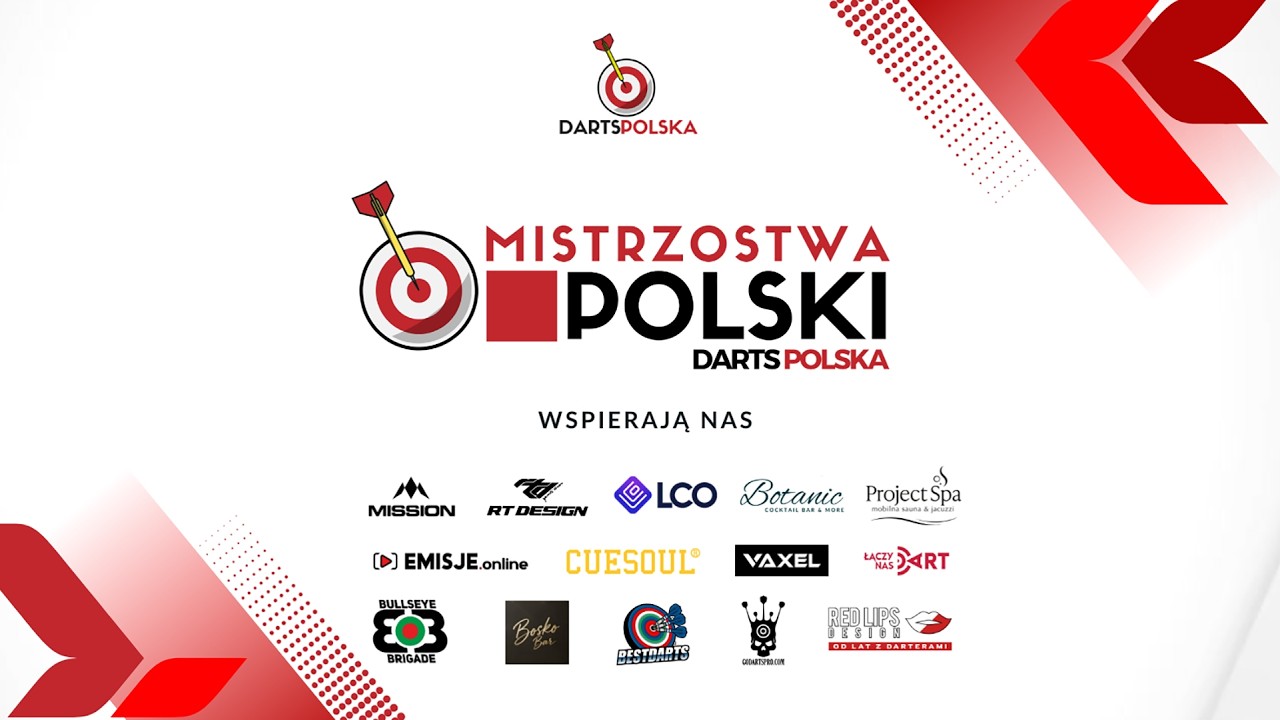 🔴 Turniej Reprezentant&oacute;w - Mistrzostwa Polski Darts Polska 2026
