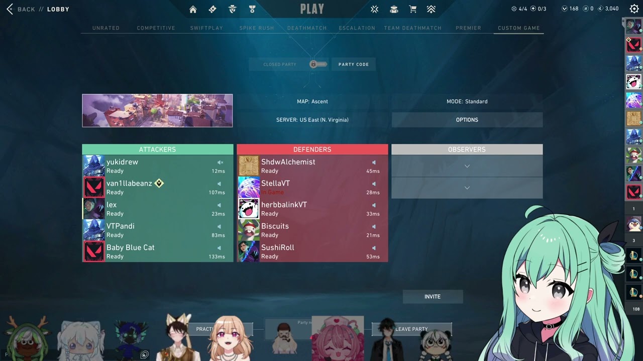 Valo 5v5 Collab! w/ @pandivt @nekoyamihahiru @yuushaoumavt @stellavt__ @herbbalink @ryptydeplays @va