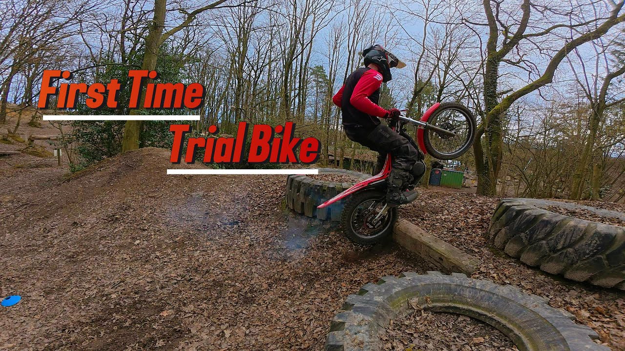 First Time Riding a Trial Bike | Trial in Gressenich