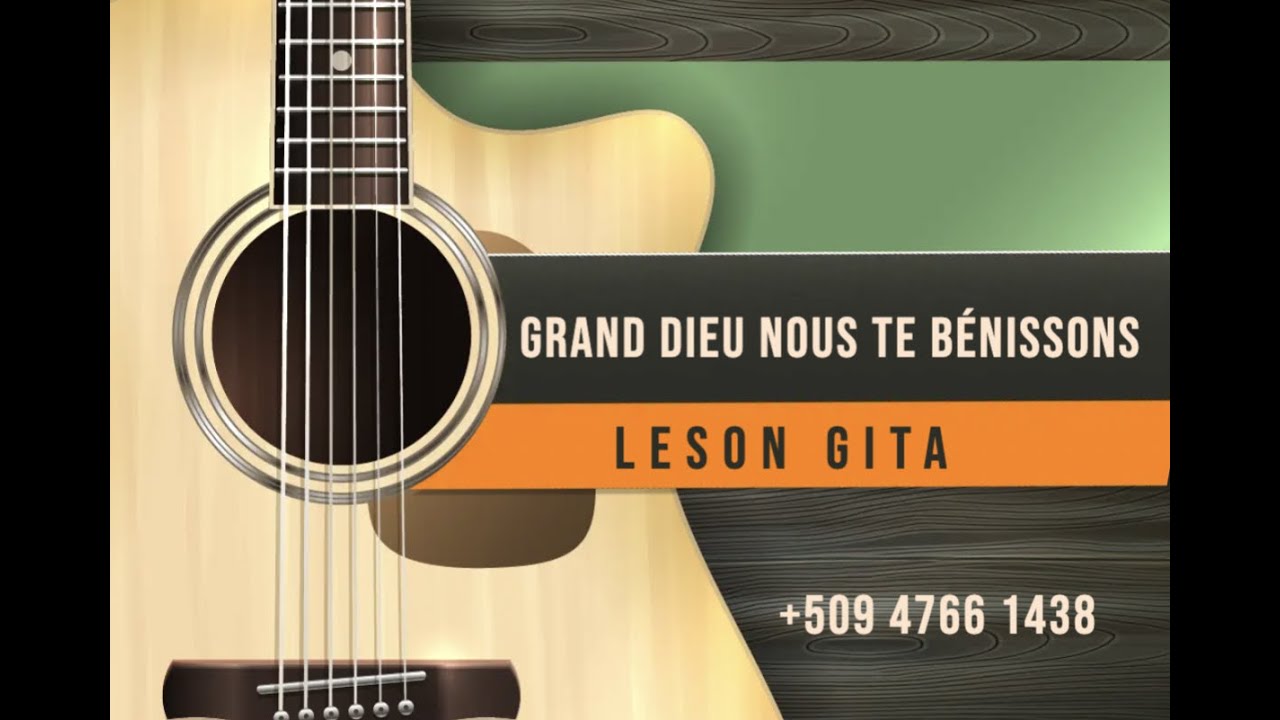 Grand Dieu nous te bénissons - #guitartutorial
