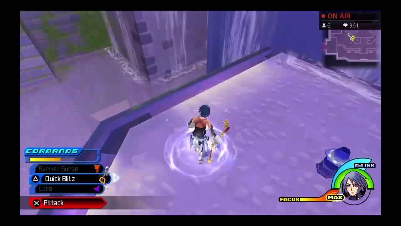 Kingdom hearts birth by sleep Aqua's story treasure and stickers part 1