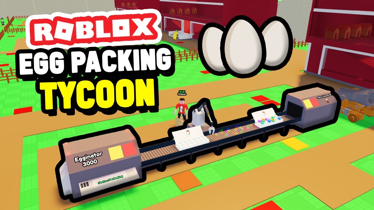 Becoming the MANAGER of a EGG PACKING COMPANY in Roblox Egg Packing Tycoon