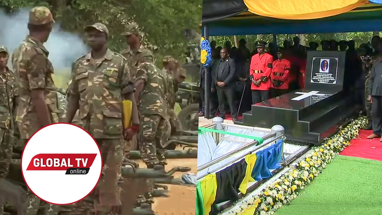 MAZISHI YA MAGUFULI: TAZAMA MIZINGA 21 YA HESHIMA ILIYOPIGWA KABURINI KWAKE...