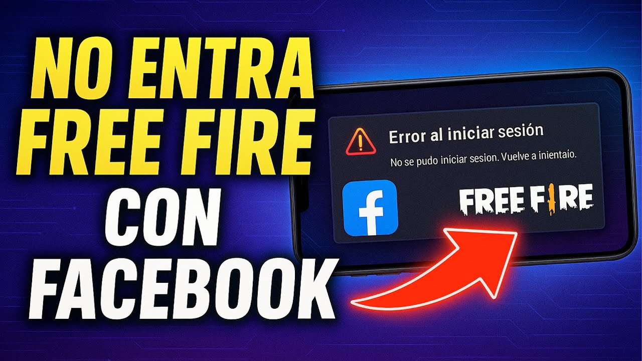 ✅PORQUE NO PUEDO ENTRAR A FREE FIRE CON MI CUENTA DE FACEBOOK