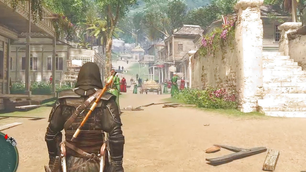 Tactical Combat with Mercenary - AC Black Flag Gameplay