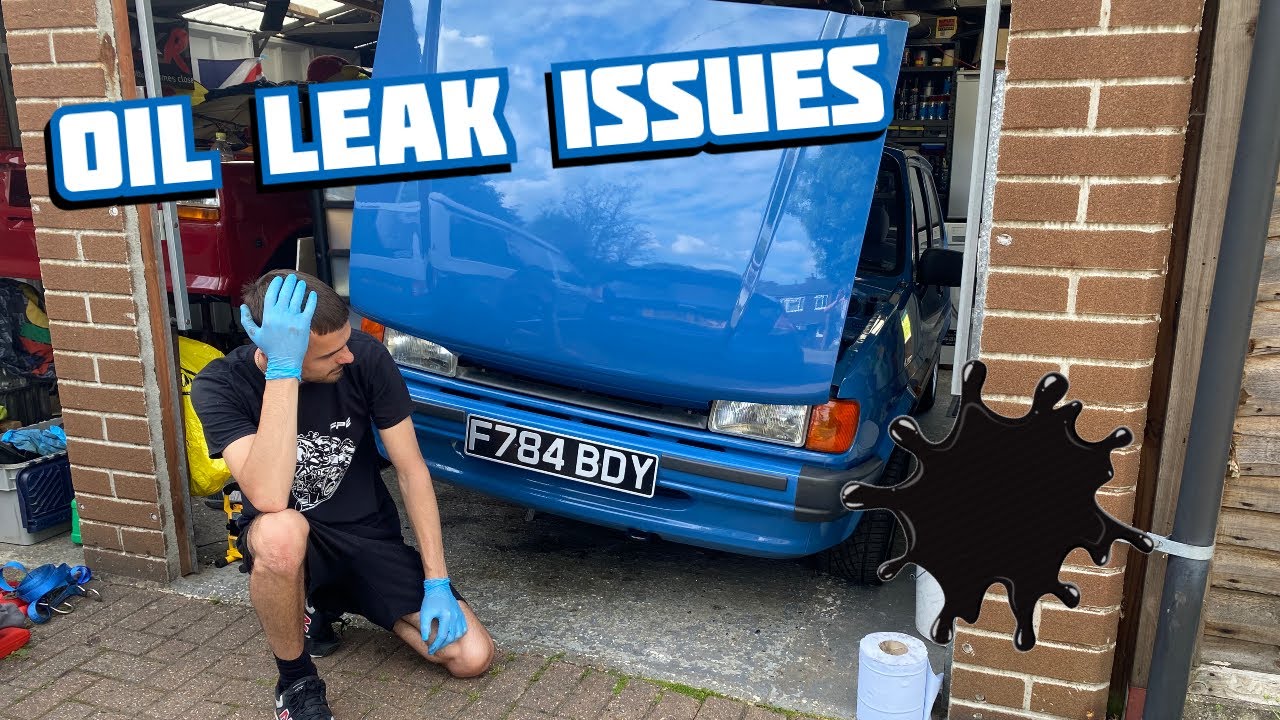 Mk2 fiesta project (S3 E22) Fixing my oil leak issues