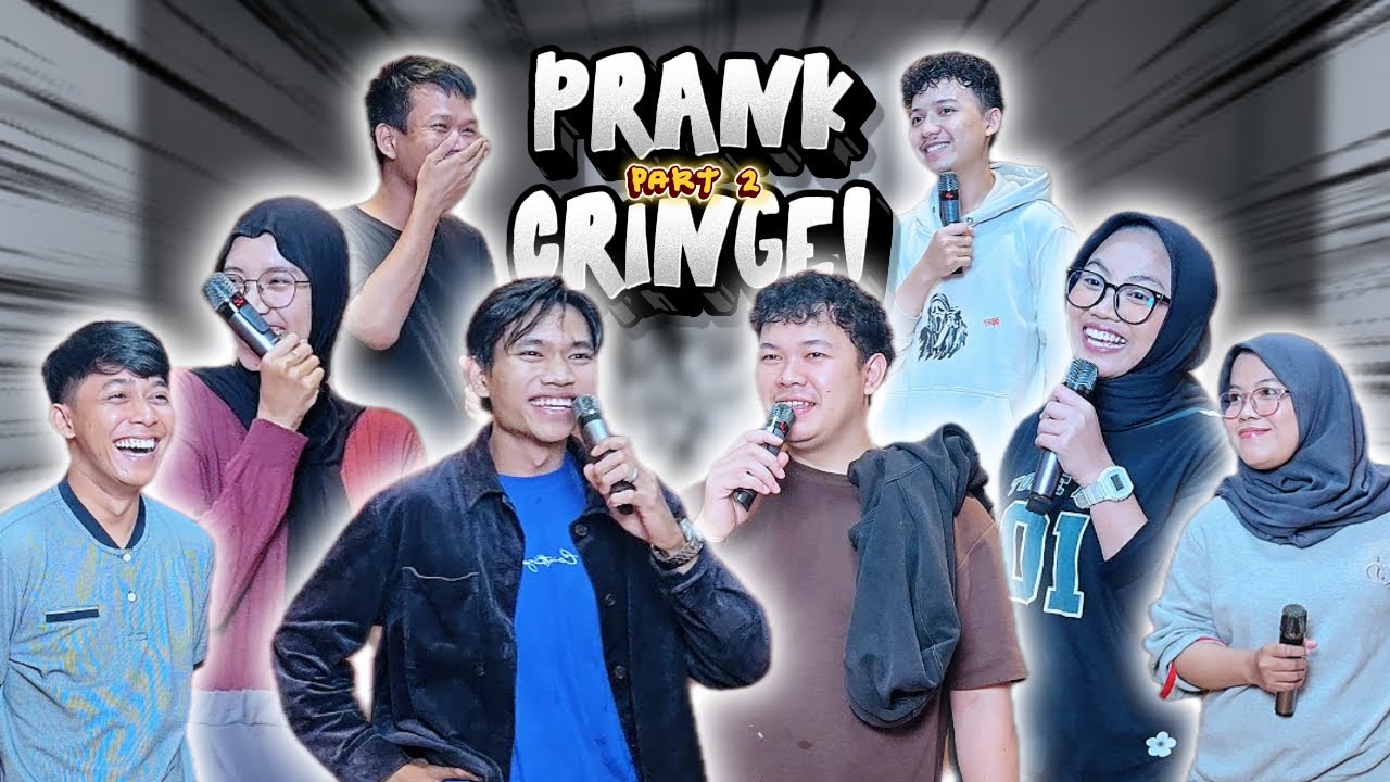 PRANK ANJAY TEAM PART 2!!! MAKIN BANYAK ORANGNYA MAKIN CRINGE ABIZZZ!!!